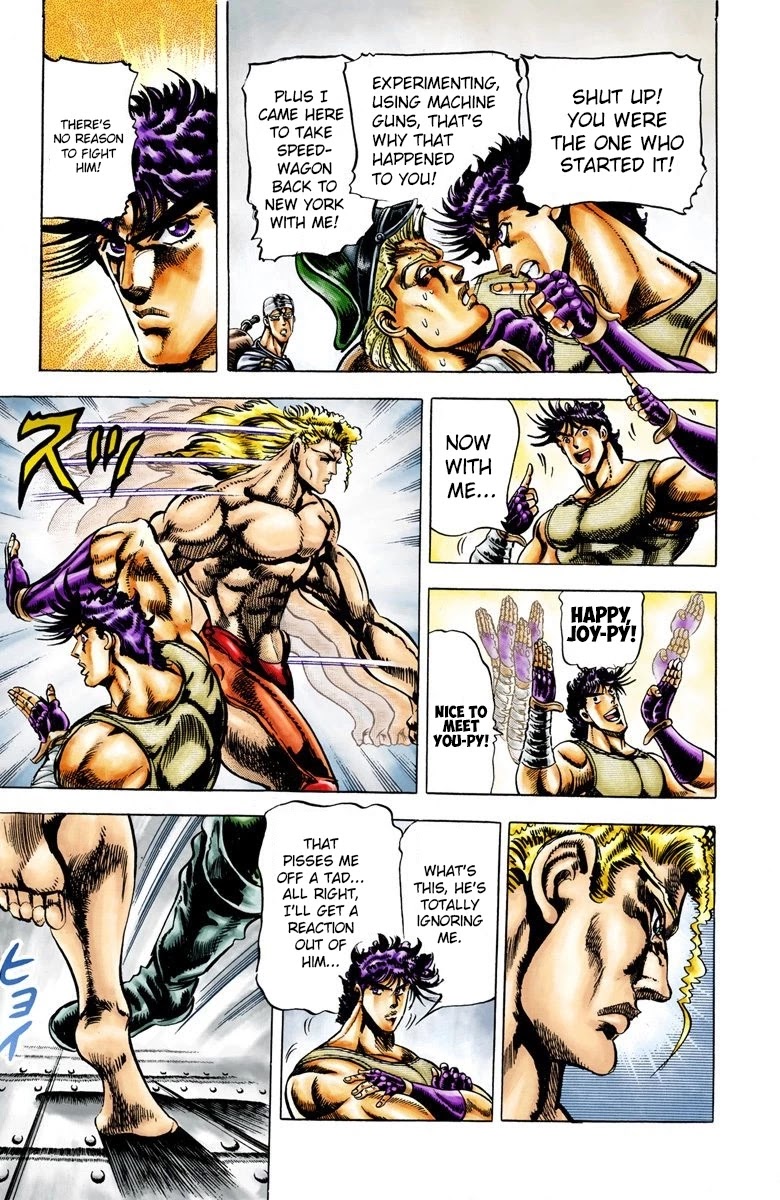 JoJo's Bizarre Adventure Part 2 - Battle Tendency (Official Colored) chapter 14 page 6