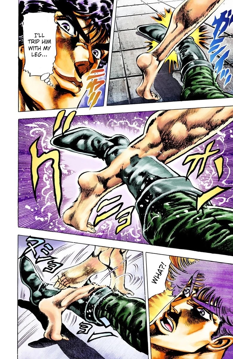 JoJo's Bizarre Adventure Part 2 - Battle Tendency (Official Colored) chapter 14 page 7