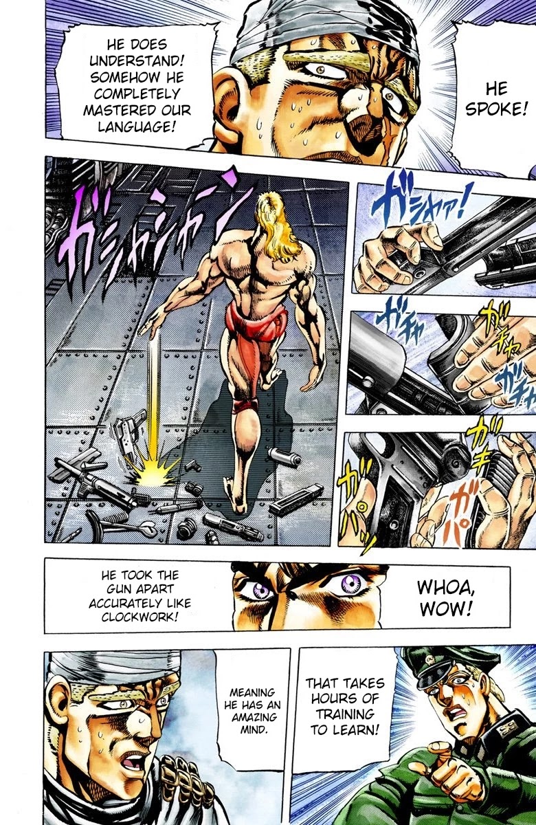 JoJo's Bizarre Adventure Part 2 - Battle Tendency (Official Colored) chapter 14 page 9