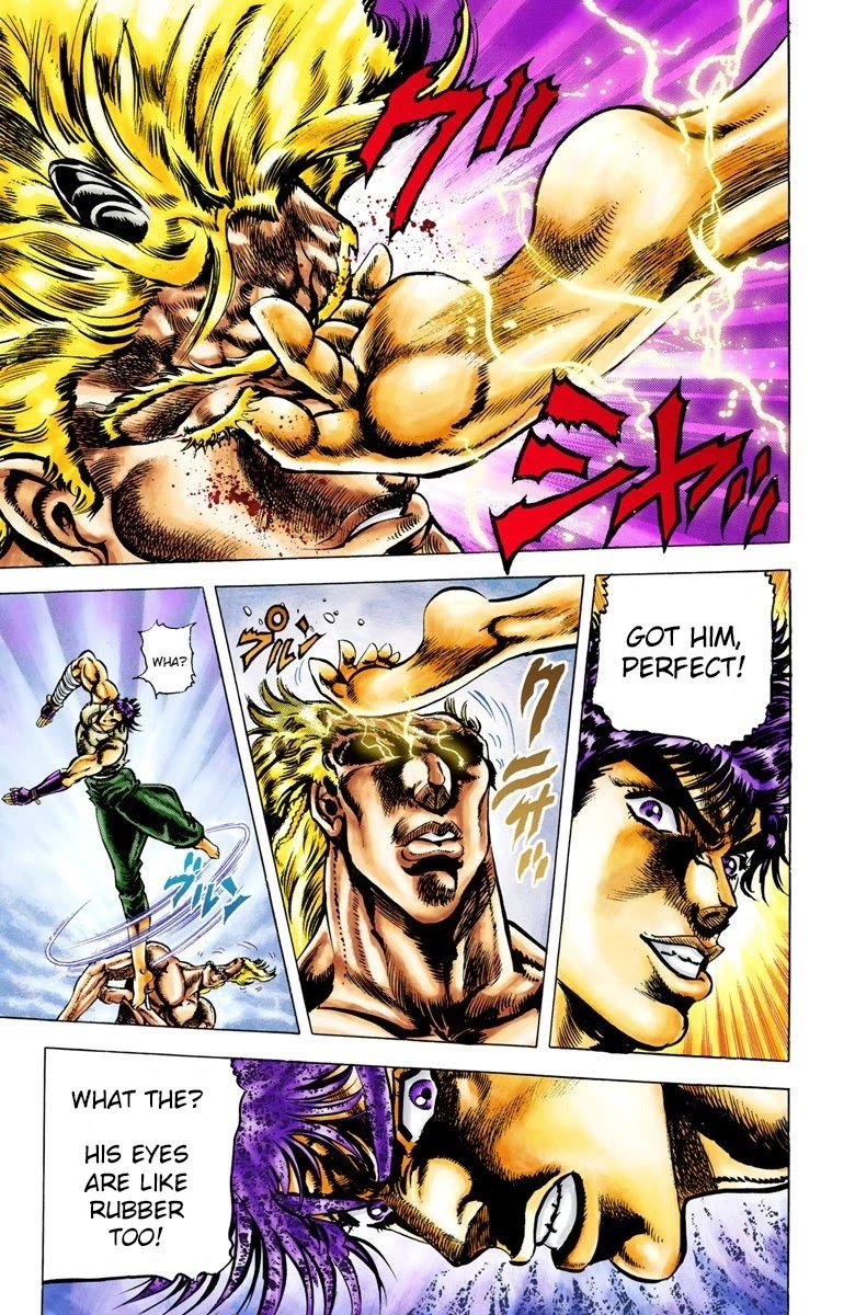 JoJo's Bizarre Adventure Part 2 - Battle Tendency (Official Colored) chapter 15 page 11