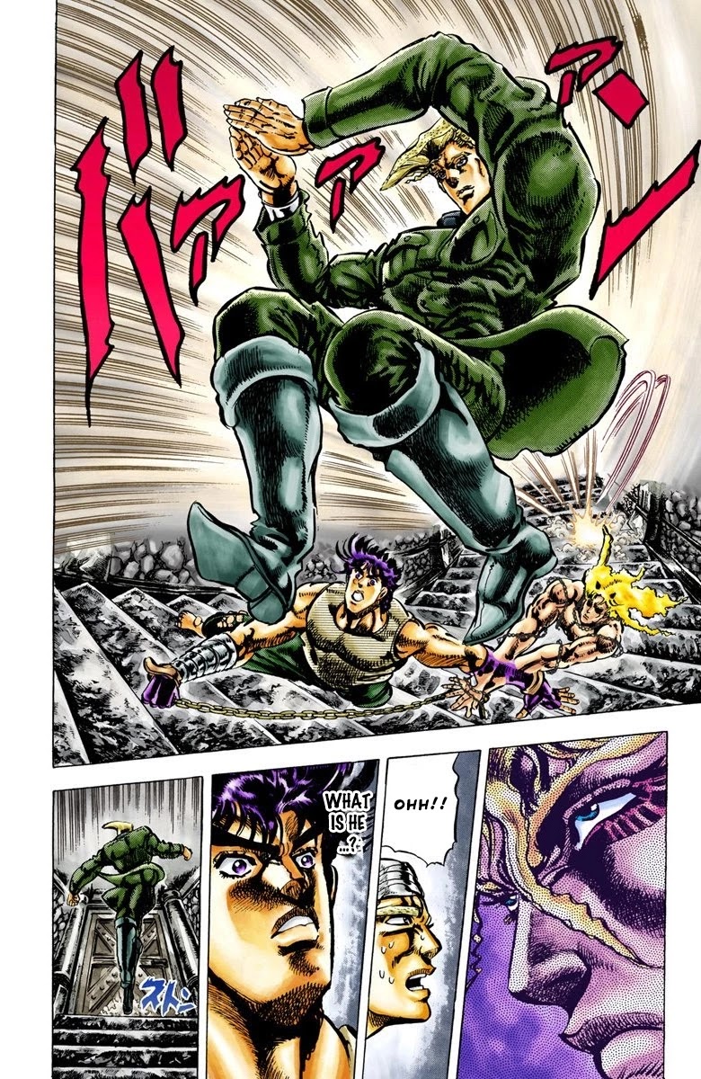 JoJo's Bizarre Adventure Part 2 - Battle Tendency (Official Colored) chapter 16 page 11