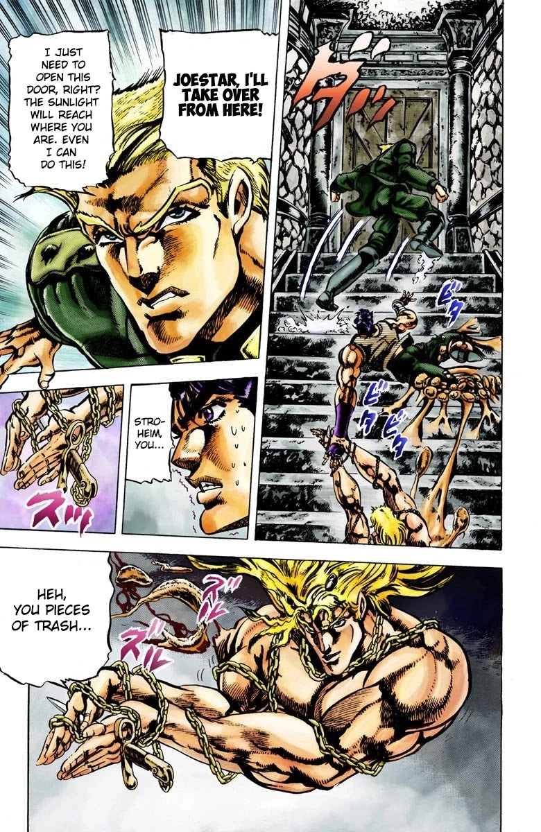 JoJo's Bizarre Adventure Part 2 - Battle Tendency (Official Colored) chapter 16 page 12