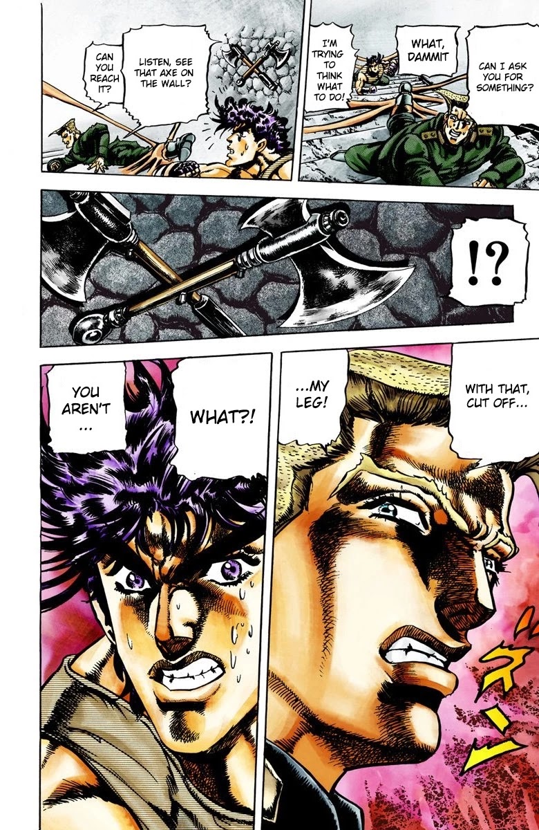 JoJo's Bizarre Adventure Part 2 - Battle Tendency (Official Colored) chapter 16 page 15