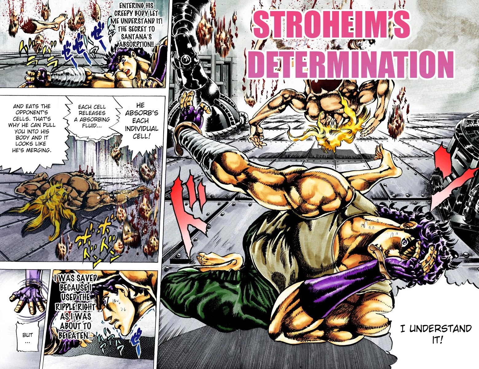 JoJo's Bizarre Adventure Part 2 - Battle Tendency (Official Colored) chapter 16 page 2