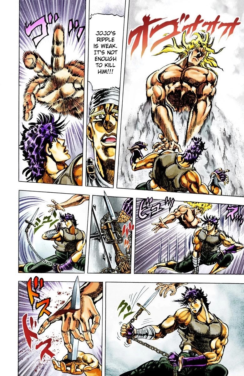 JoJo's Bizarre Adventure Part 2 - Battle Tendency (Official Colored) chapter 16 page 3