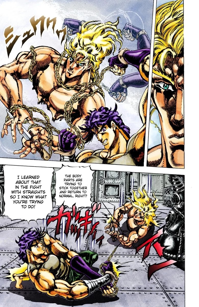 JoJo's Bizarre Adventure Part 2 - Battle Tendency (Official Colored) chapter 16 page 4