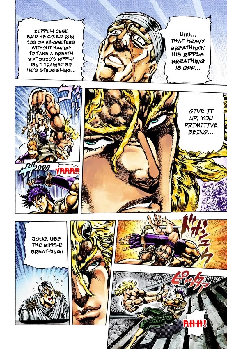 JoJo's Bizarre Adventure Part 2 - Battle Tendency (Official Colored) chapter 16 page 7