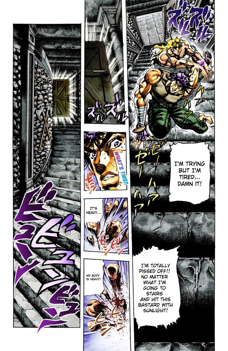 JoJo's Bizarre Adventure Part 2 - Battle Tendency (Official Colored) chapter 16 page 8