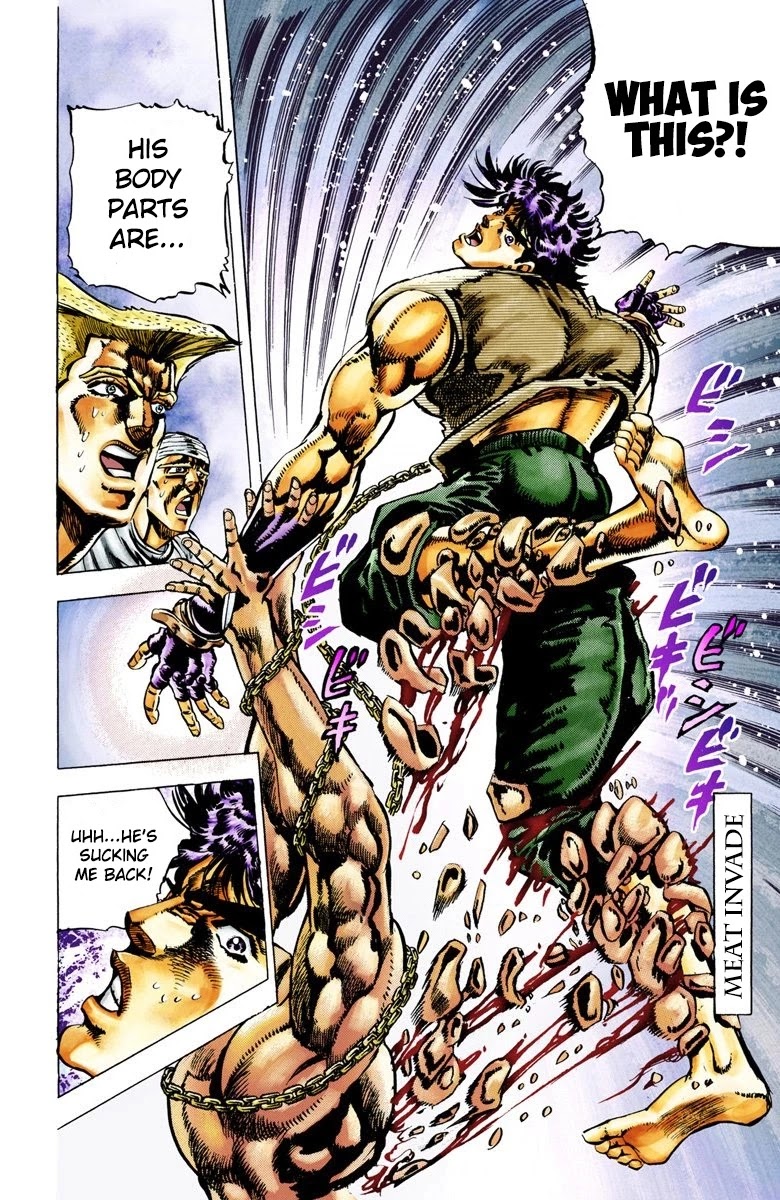 JoJo's Bizarre Adventure Part 2 - Battle Tendency (Official Colored) chapter 16 page 9