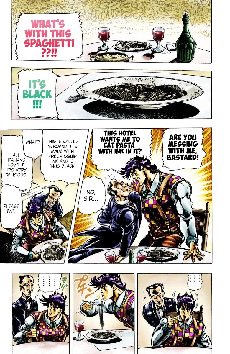 JoJo's Bizarre Adventure Part 2 - Battle Tendency (Official Colored) chapter 18 page 10