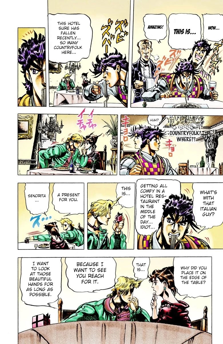 JoJo's Bizarre Adventure Part 2 - Battle Tendency (Official Colored) chapter 18 page 11