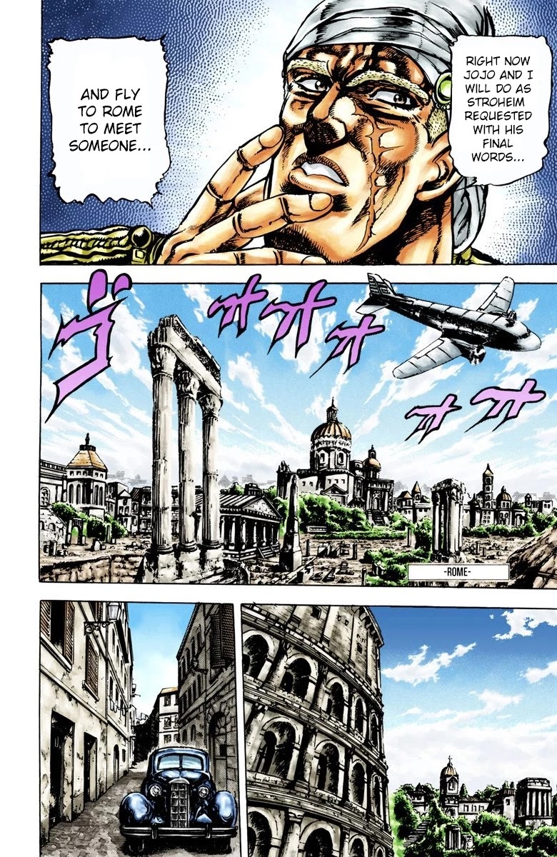 JoJo's Bizarre Adventure Part 2 - Battle Tendency (Official Colored) chapter 18 page 9