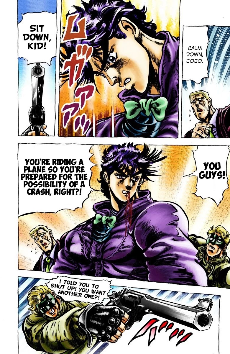 JoJo's Bizarre Adventure Part 2 - Battle Tendency (Official Colored) chapter 2 page 10