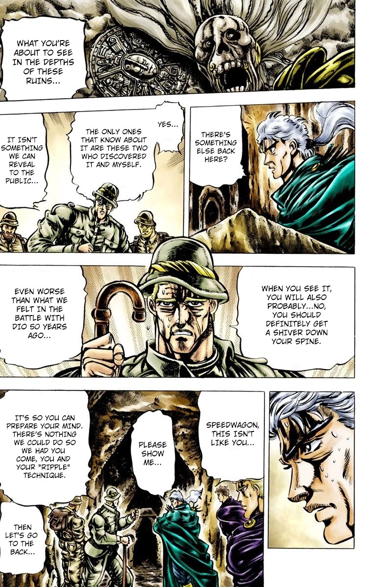 JoJo's Bizarre Adventure Part 2 - Battle Tendency (Official Colored) chapter 2 page 2