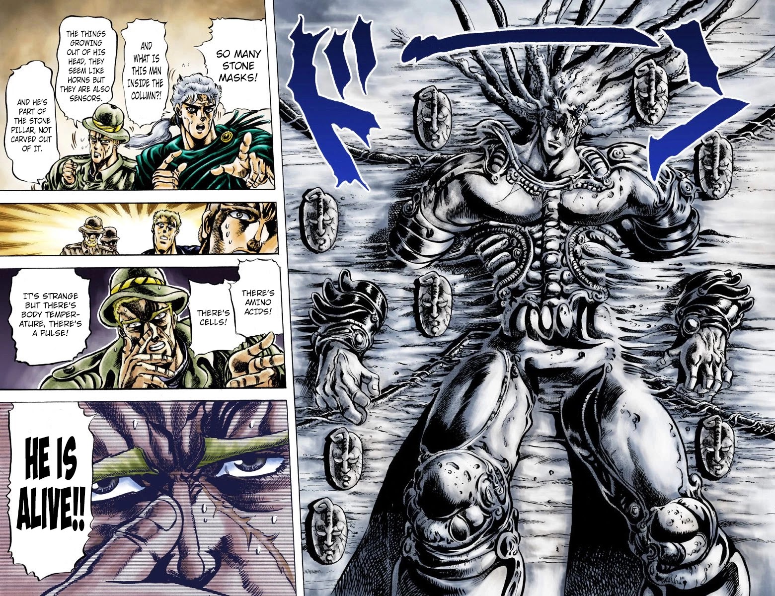 JoJo's Bizarre Adventure Part 2 - Battle Tendency (Official Colored) chapter 2 page 5