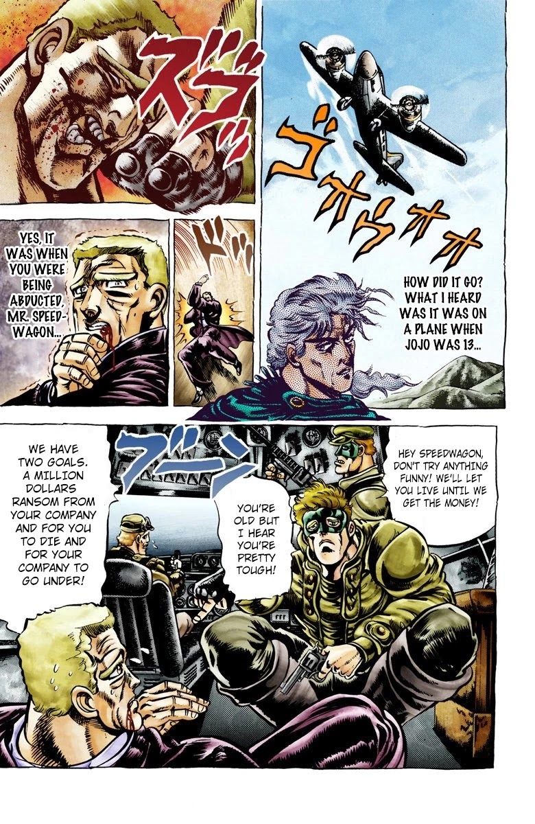 JoJo's Bizarre Adventure Part 2 - Battle Tendency (Official Colored) chapter 2 page 7