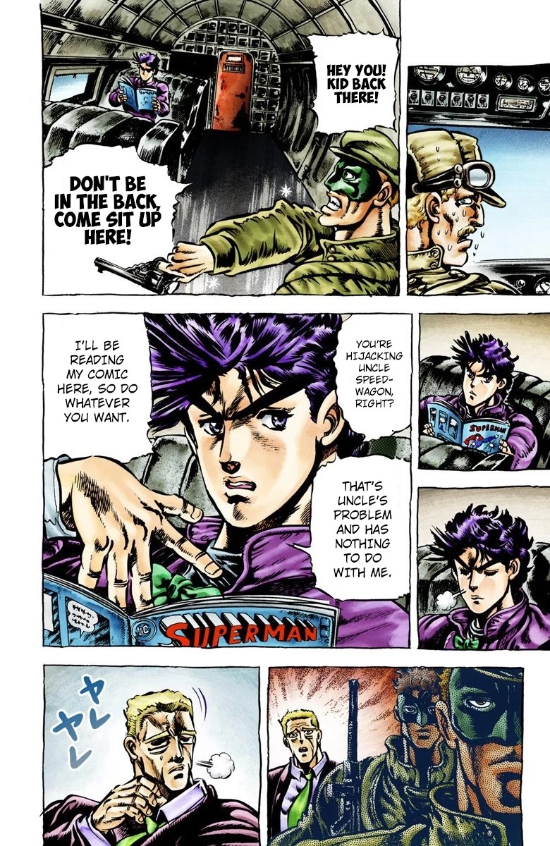 JoJo's Bizarre Adventure Part 2 - Battle Tendency (Official Colored) chapter 2 page 8