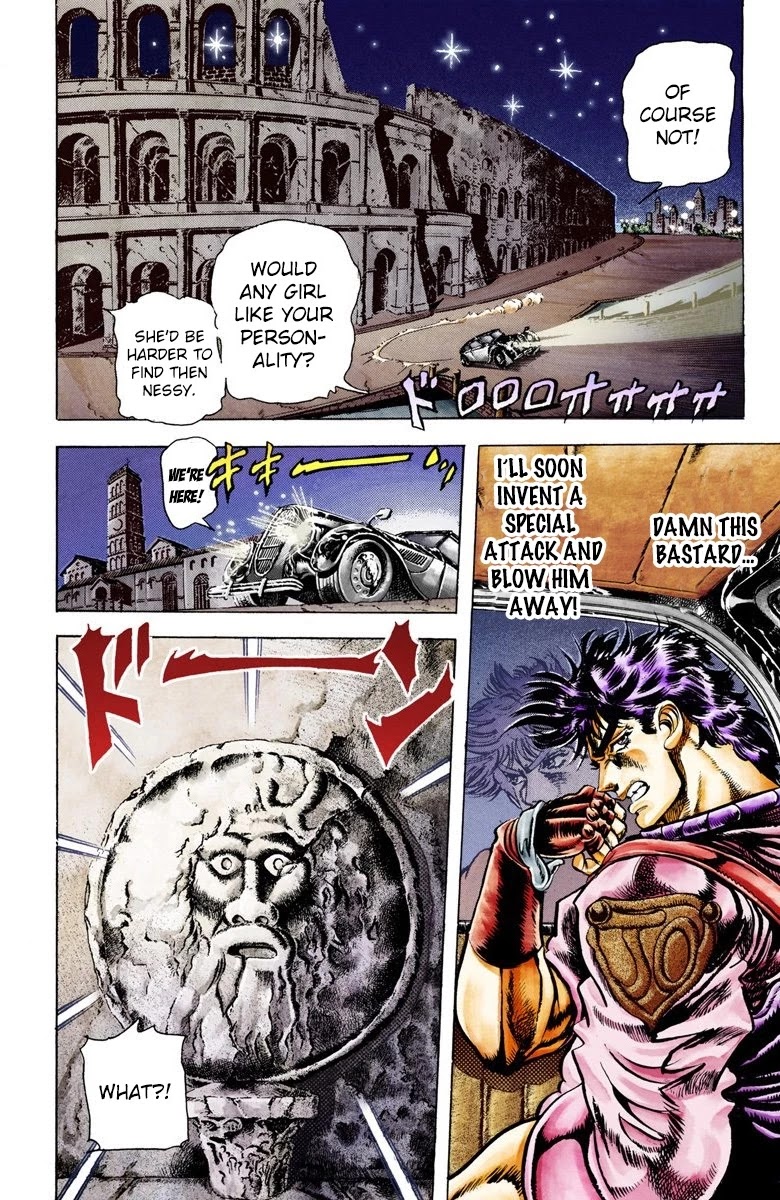 JoJo's Bizarre Adventure Part 2 - Battle Tendency (Official Colored) chapter 21 page 10