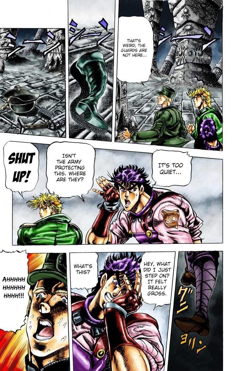 JoJo's Bizarre Adventure Part 2 - Battle Tendency (Official Colored) chapter 21 page 13