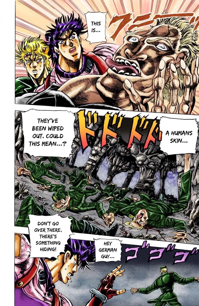 JoJo's Bizarre Adventure Part 2 - Battle Tendency (Official Colored) chapter 21 page 14