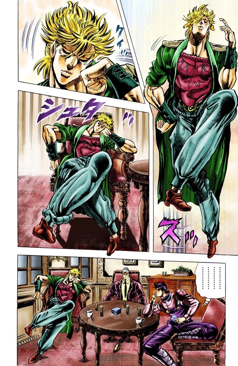 JoJo's Bizarre Adventure Part 2 - Battle Tendency (Official Colored) chapter 21 page 2