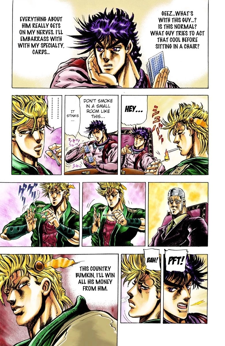 JoJo's Bizarre Adventure Part 2 - Battle Tendency (Official Colored) chapter 21 page 3