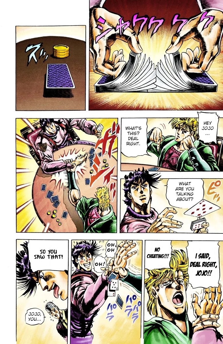 JoJo's Bizarre Adventure Part 2 - Battle Tendency (Official Colored) chapter 21 page 4