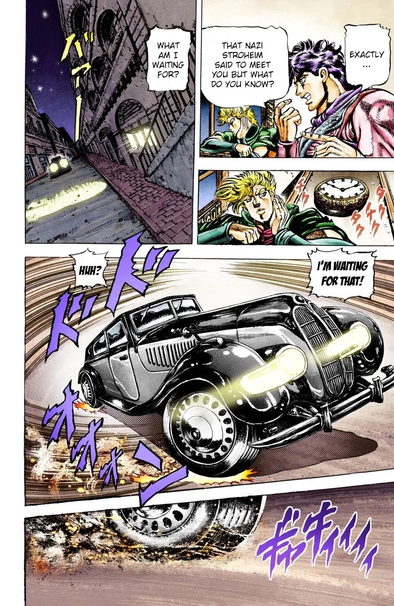 JoJo's Bizarre Adventure Part 2 - Battle Tendency (Official Colored) chapter 21 page 6