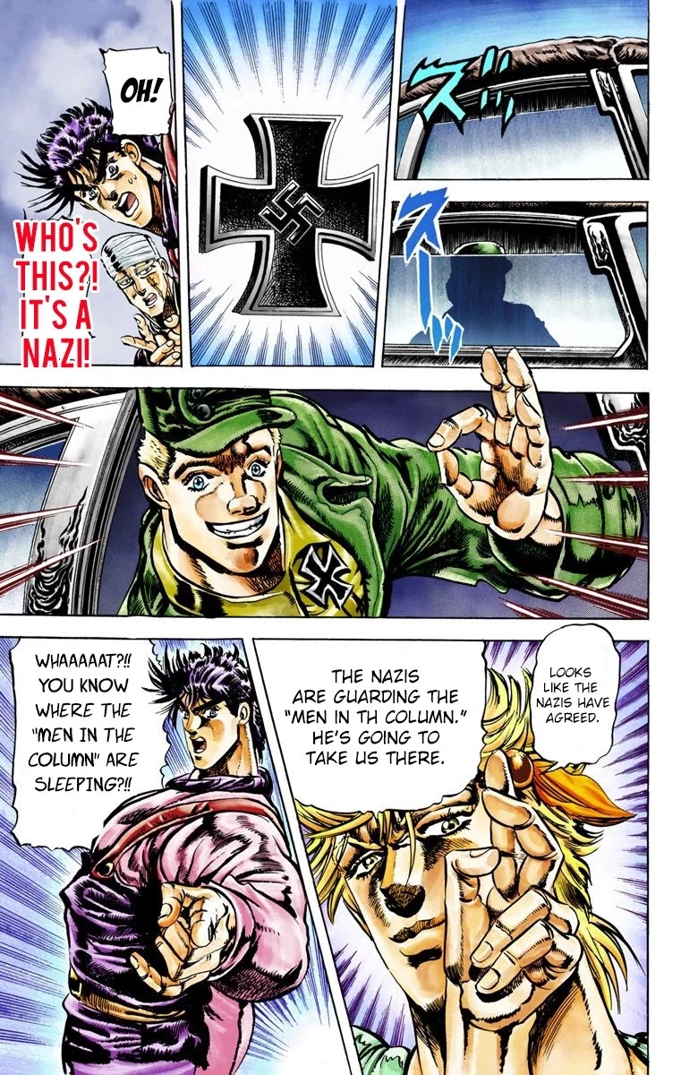 JoJo's Bizarre Adventure Part 2 - Battle Tendency (Official Colored) chapter 21 page 7