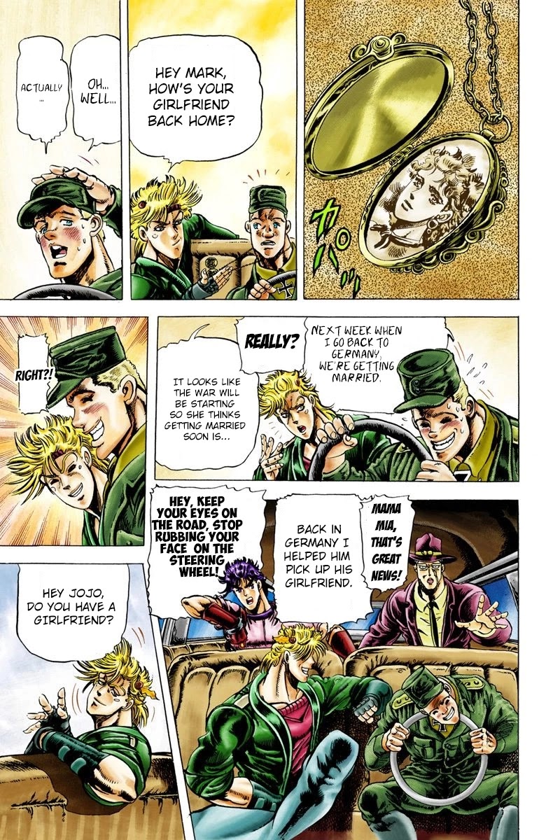 JoJo's Bizarre Adventure Part 2 - Battle Tendency (Official Colored) chapter 21 page 9