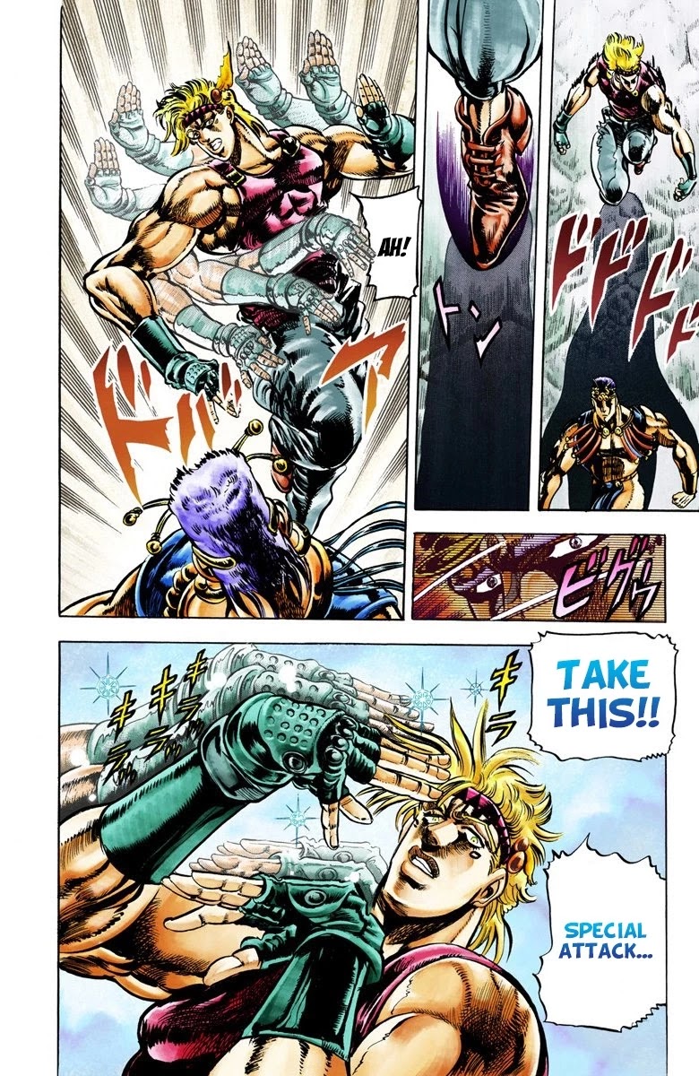 JoJo's Bizarre Adventure Part 2 - Battle Tendency (Official Colored) chapter 22 page 10