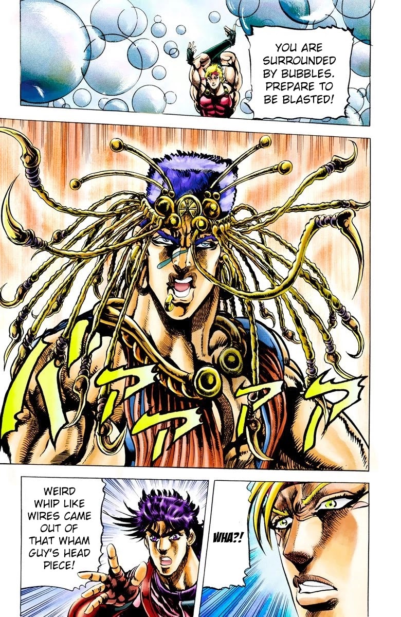 JoJo's Bizarre Adventure Part 2 - Battle Tendency (Official Colored) chapter 22 page 13