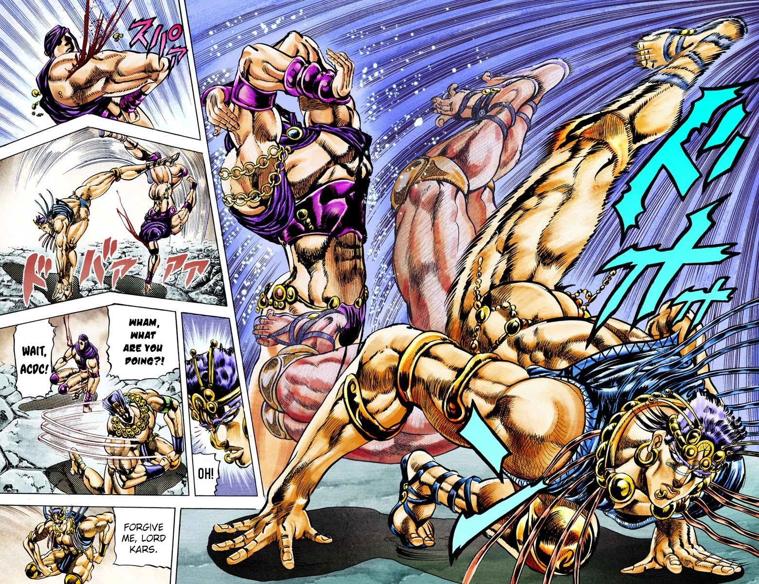 JoJo's Bizarre Adventure Part 2 - Battle Tendency (Official Colored) chapter 22 page 4