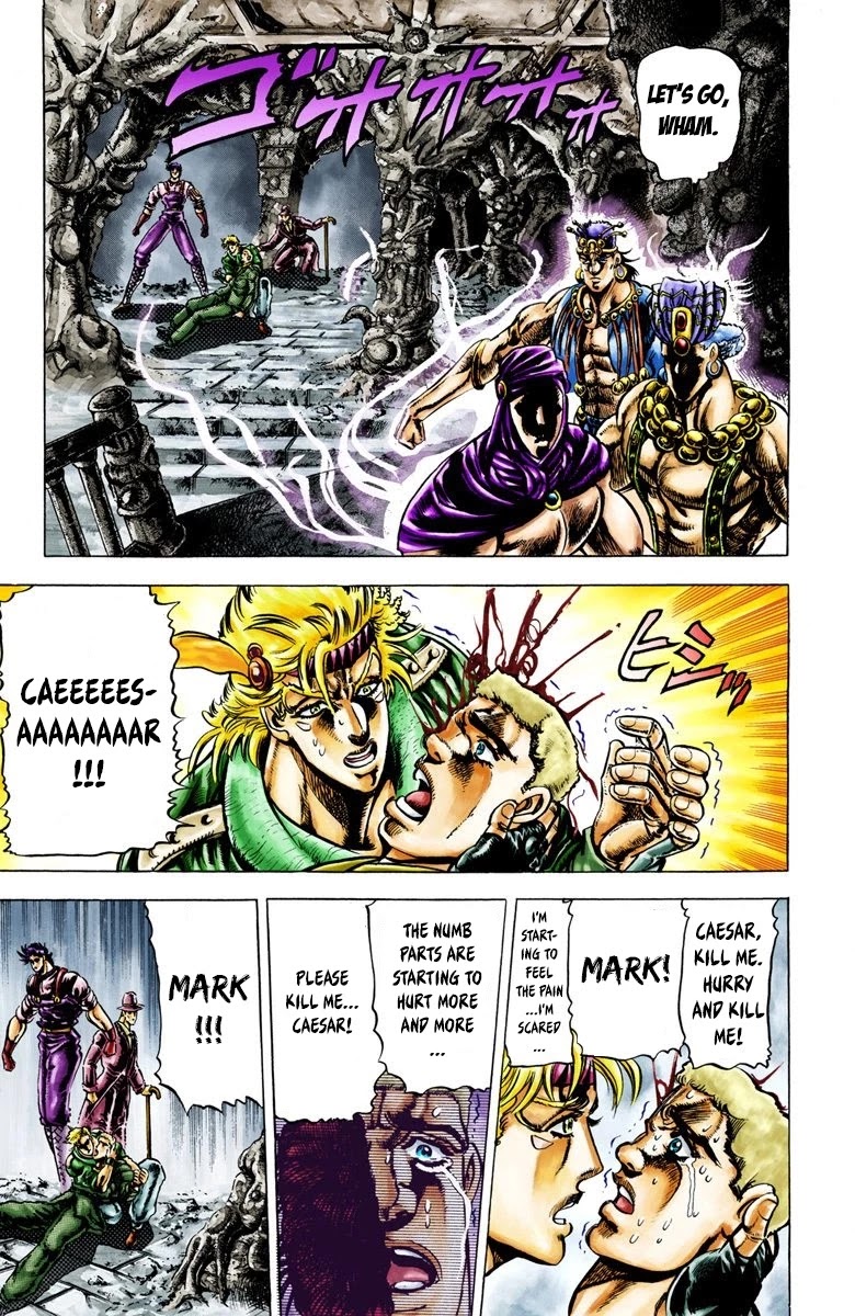 JoJo's Bizarre Adventure Part 2 - Battle Tendency (Official Colored) chapter 22 page 6