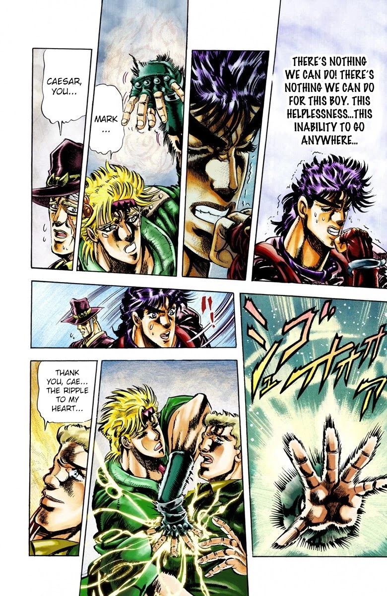 JoJo's Bizarre Adventure Part 2 - Battle Tendency (Official Colored) chapter 22 page 7