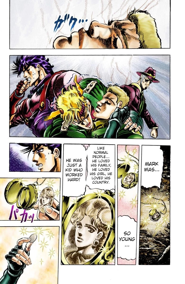 JoJo's Bizarre Adventure Part 2 - Battle Tendency (Official Colored) chapter 22 page 8