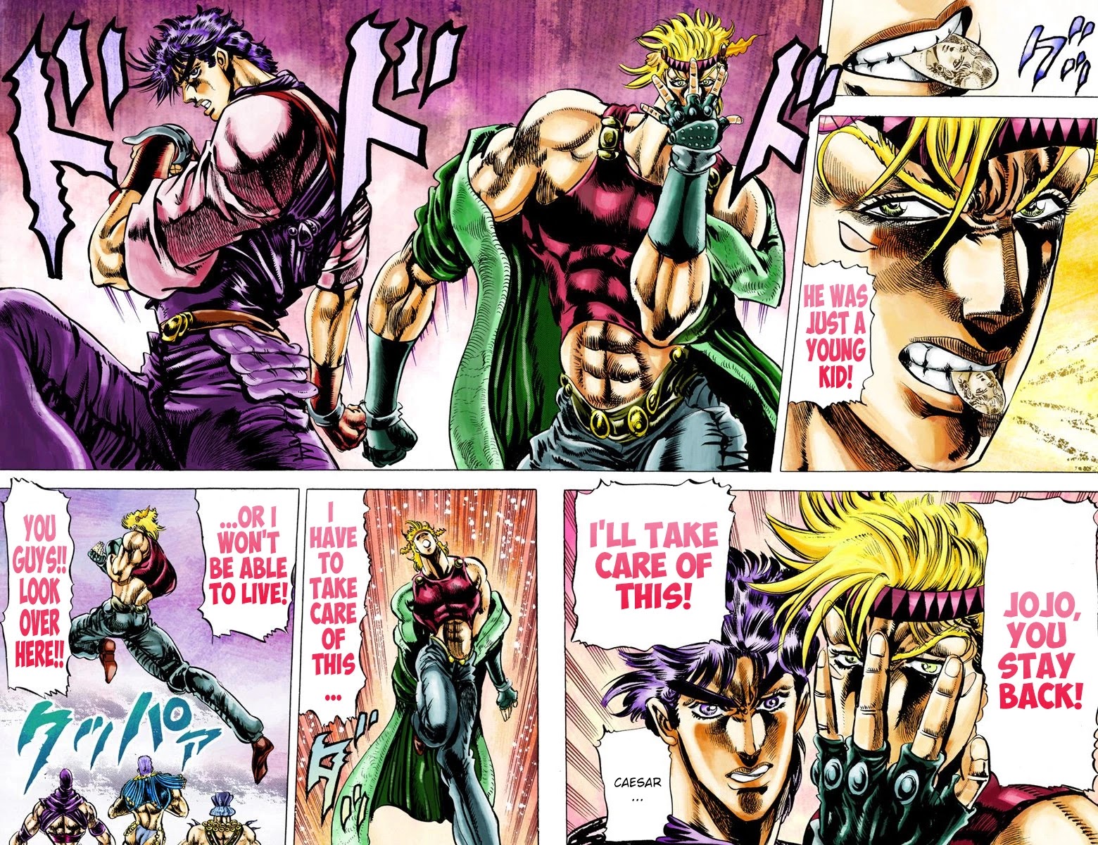 JoJo's Bizarre Adventure Part 2 - Battle Tendency (Official Colored) chapter 22 page 9