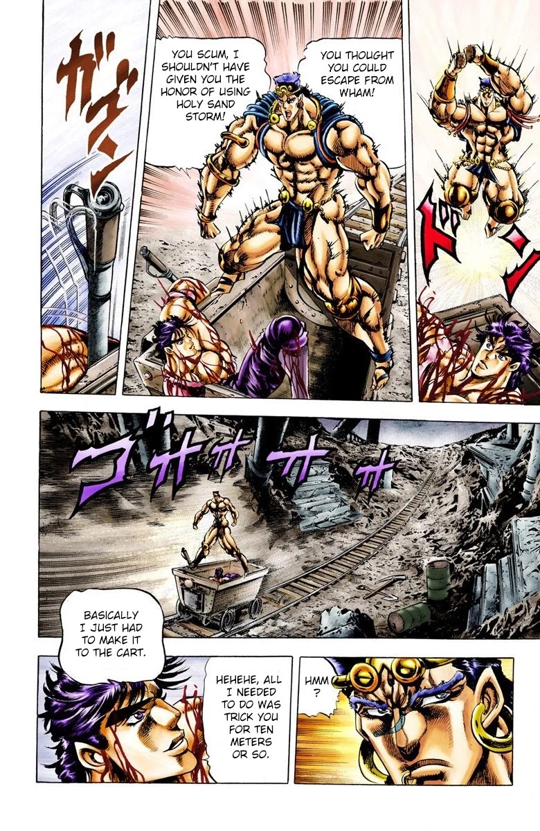 JoJo's Bizarre Adventure Part 2 - Battle Tendency (Official Colored) chapter 25 page 18