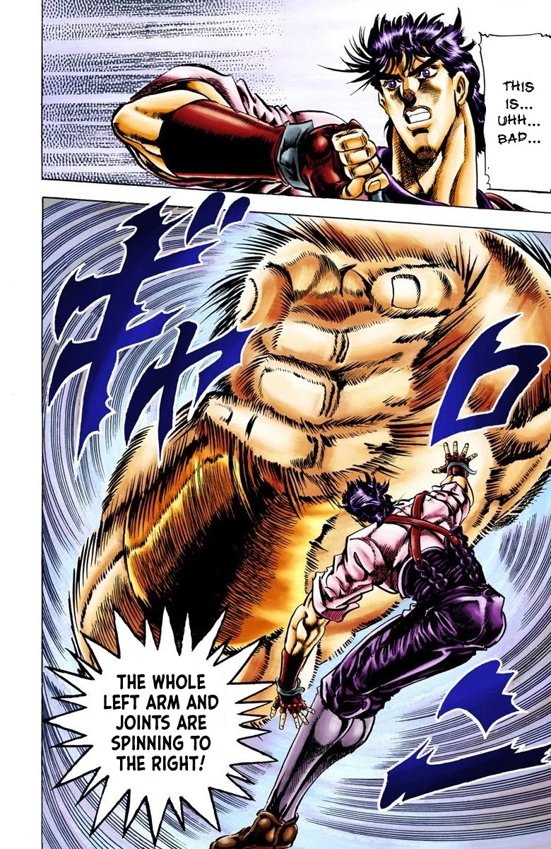 JoJo's Bizarre Adventure Part 2 - Battle Tendency (Official Colored) chapter 25 page 6