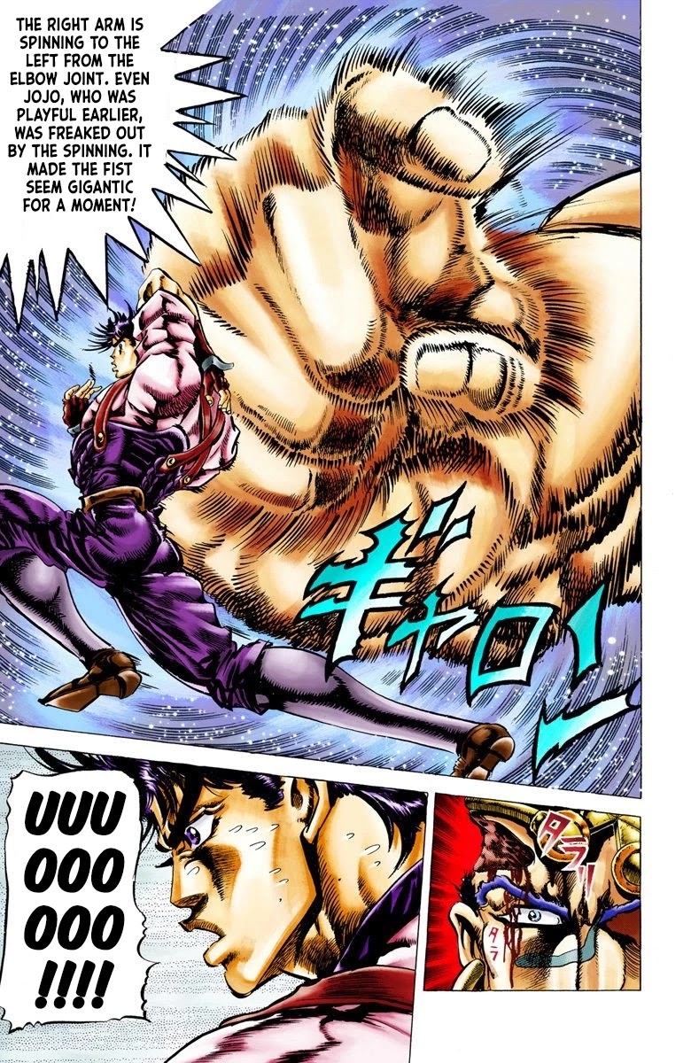 JoJo's Bizarre Adventure Part 2 - Battle Tendency (Official Colored) chapter 25 page 7