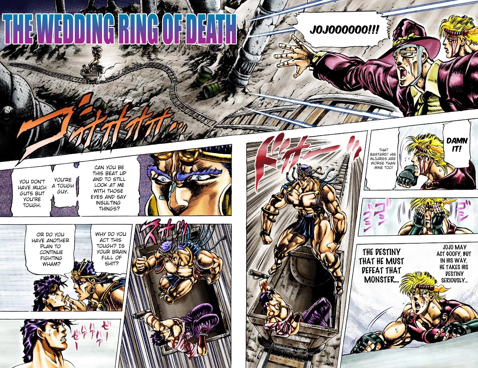 JoJo's Bizarre Adventure Part 2 - Battle Tendency (Official Colored) chapter 26 page 1