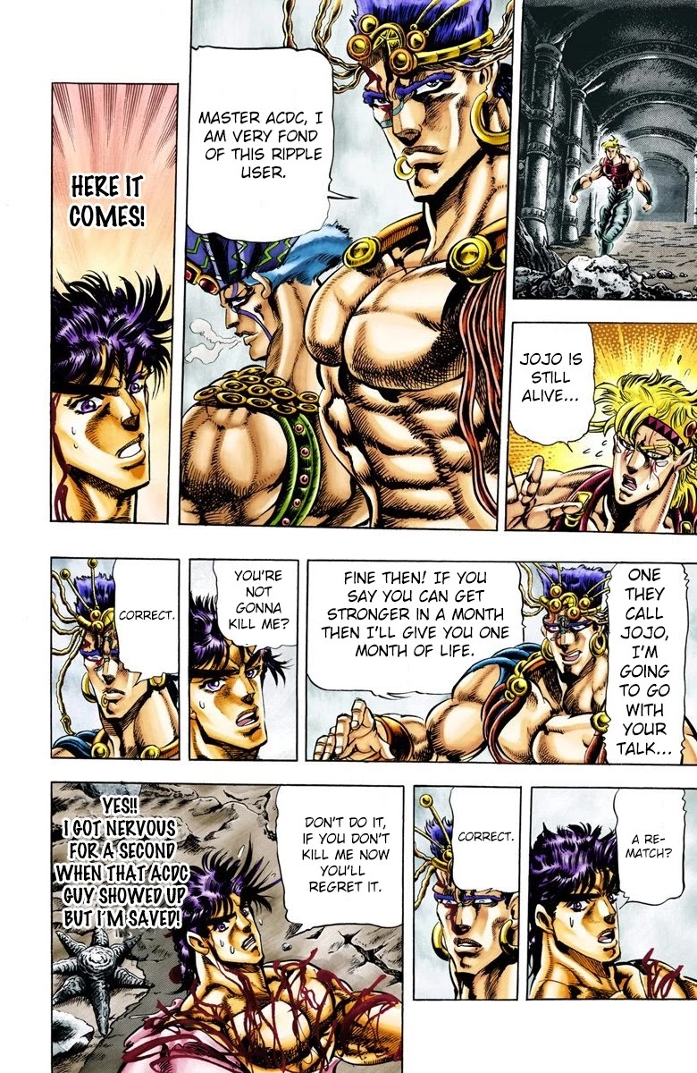 JoJo's Bizarre Adventure Part 2 - Battle Tendency (Official Colored) chapter 26 page 10