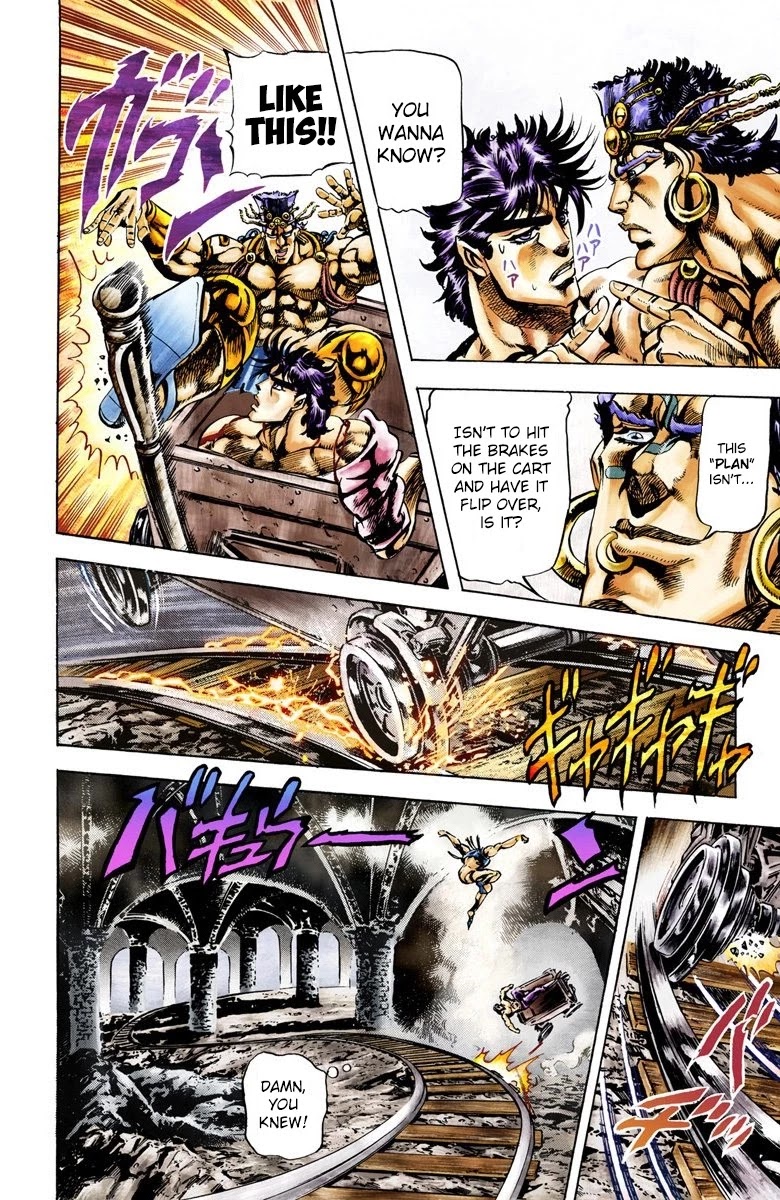 JoJo's Bizarre Adventure Part 2 - Battle Tendency (Official Colored) chapter 26 page 2