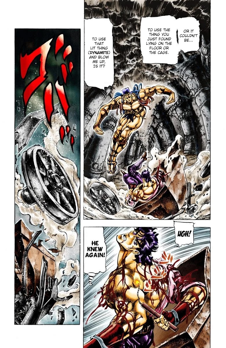 JoJo's Bizarre Adventure Part 2 - Battle Tendency (Official Colored) chapter 26 page 3