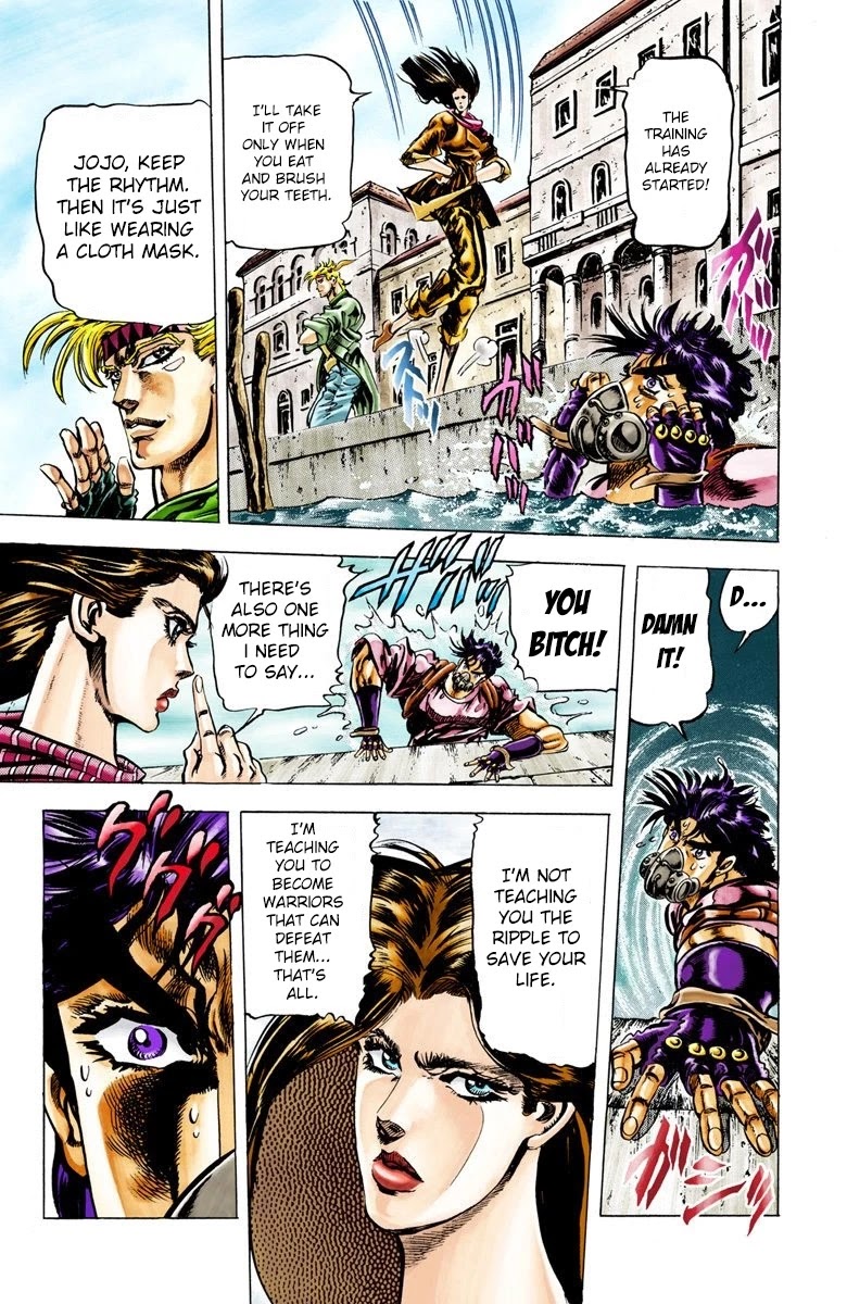 JoJo's Bizarre Adventure Part 2 - Battle Tendency (Official Colored) chapter 28 page 10