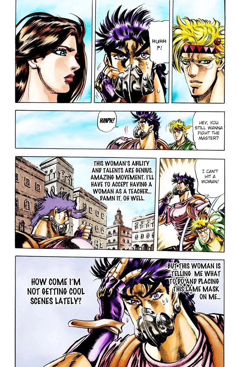 JoJo's Bizarre Adventure Part 2 - Battle Tendency (Official Colored) chapter 28 page 11