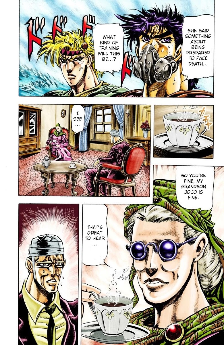 JoJo's Bizarre Adventure Part 2 - Battle Tendency (Official Colored) chapter 28 page 14