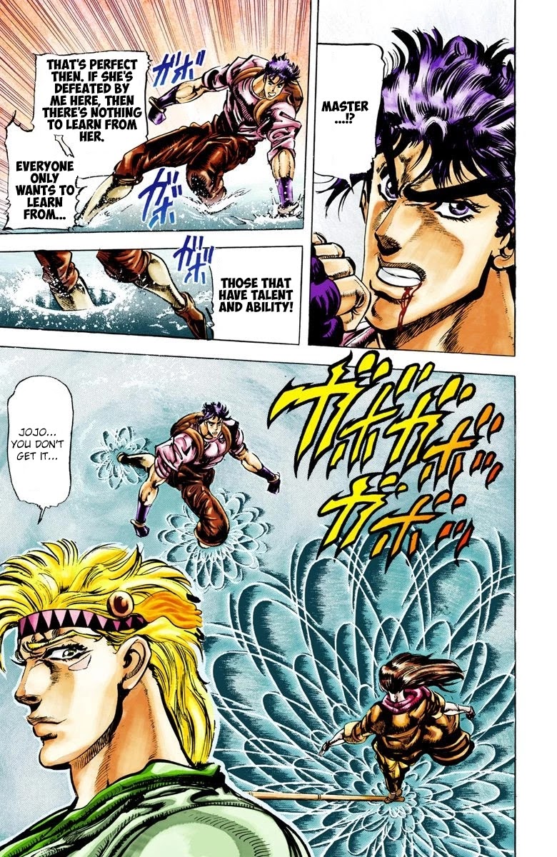 JoJo's Bizarre Adventure Part 2 - Battle Tendency (Official Colored) chapter 28 page 4