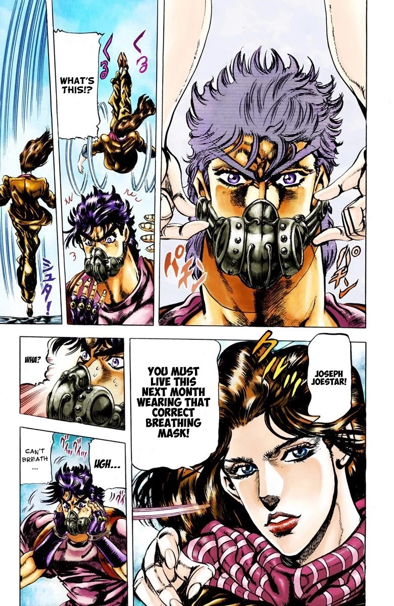 JoJo's Bizarre Adventure Part 2 - Battle Tendency (Official Colored) chapter 28 page 8