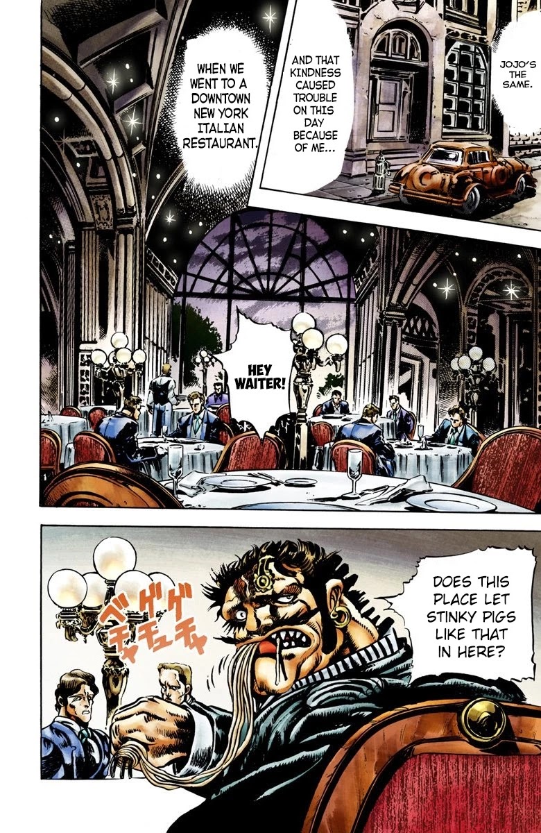 JoJo's Bizarre Adventure Part 2 - Battle Tendency (Official Colored) chapter 3 page 8